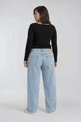 Plus Size Distressed Wide-Leg Jeans | Forever 21 online