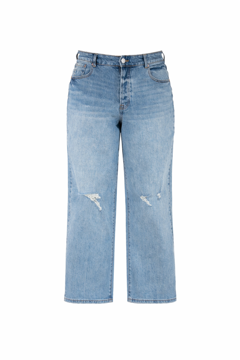 Plus Size Distressed Wide-Leg Jeans | Forever 21 online