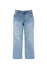 Plus Size Distressed Wide-Leg Jeans | Forever 21 online