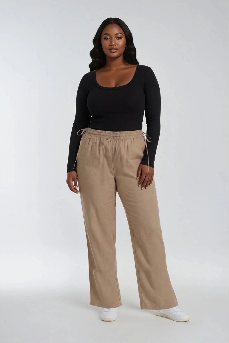 Plus Size Wide-Leg Side-Drawstring Pants | Forever 21 near me