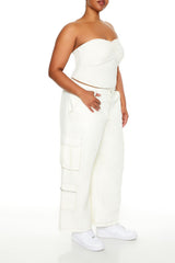 Plus Size High-Rise Cargo Pants | Forever 21 near me