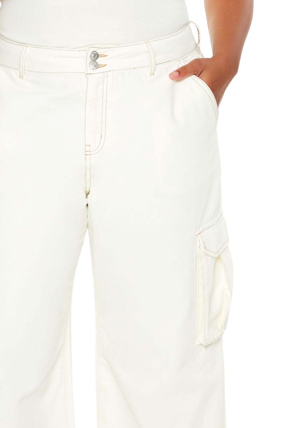 Plus Size High-Rise Cargo Pants | Forever 21 near me