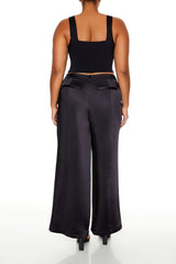 Plus Size Satin Cargo Pants | Forever 21 discount