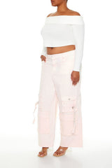 Plus Size Velvet Cargo Pants | Forever 21 outlet