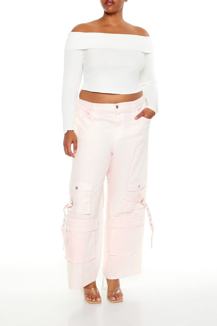 Plus Size Velvet Cargo Pants | Forever 21 outlet