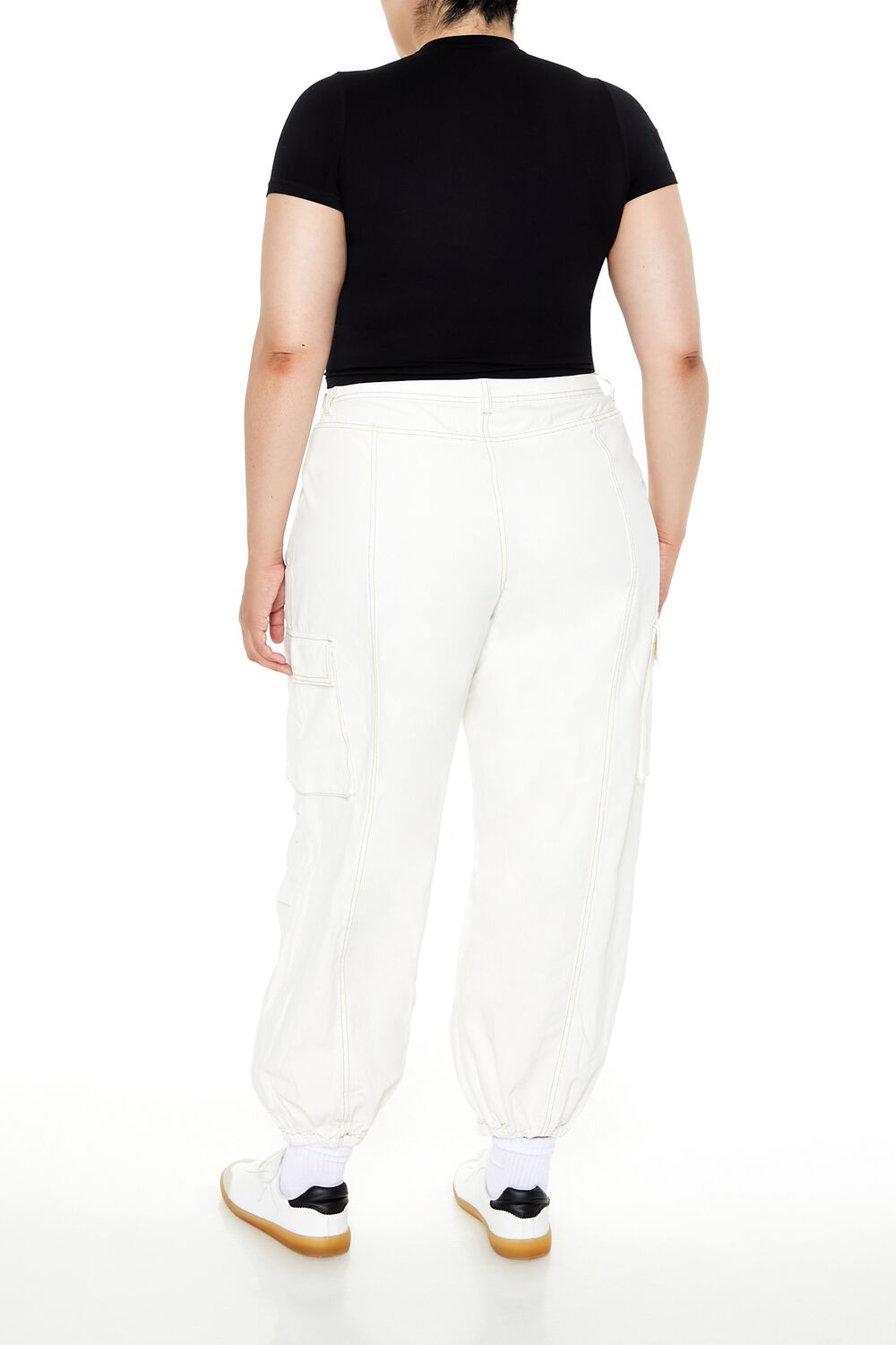 Plus Size High-Rise Cargo Joggers | Forever 21 discount