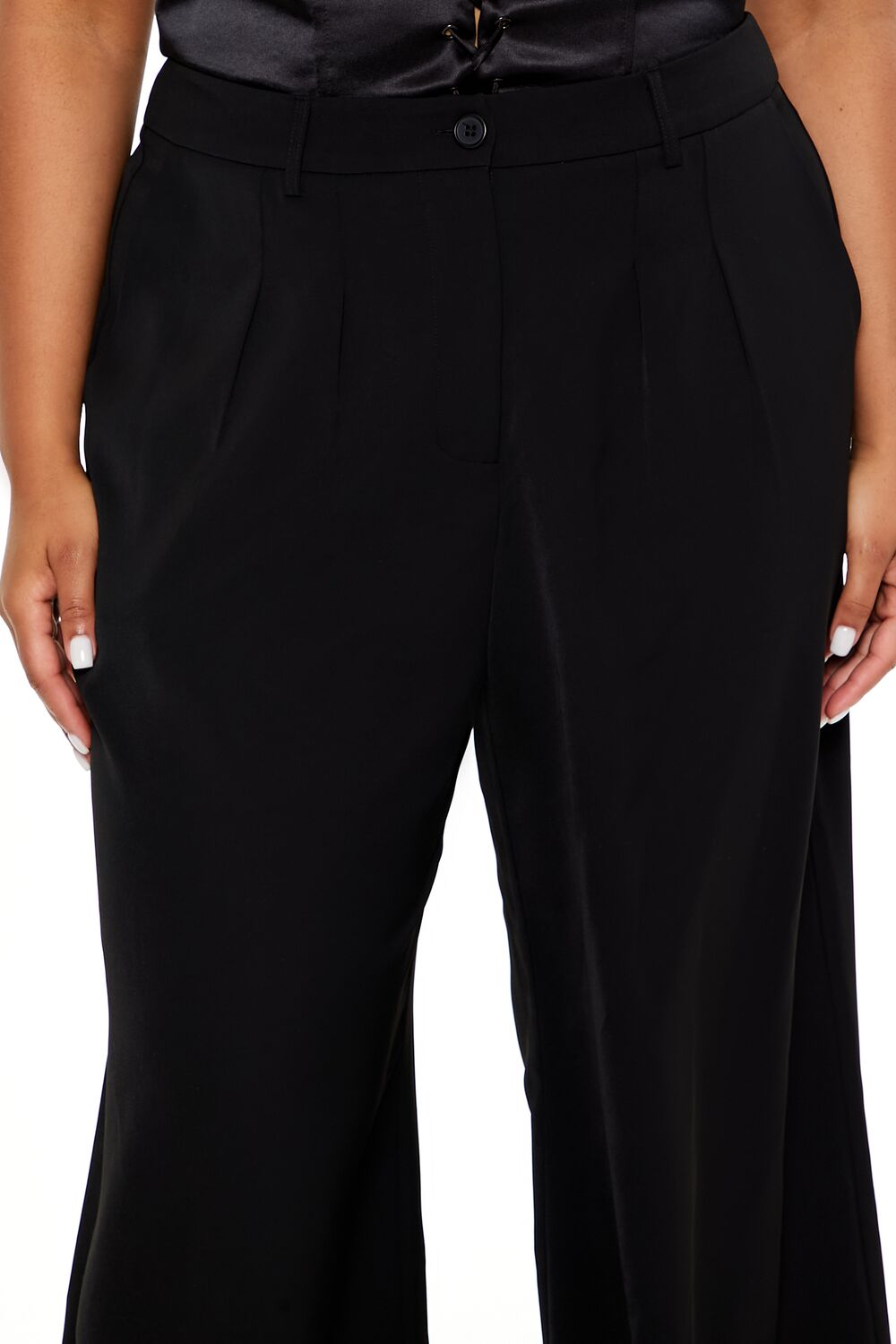 Plus Size Wide-Leg Trouser Pants | Forever 21 outlet