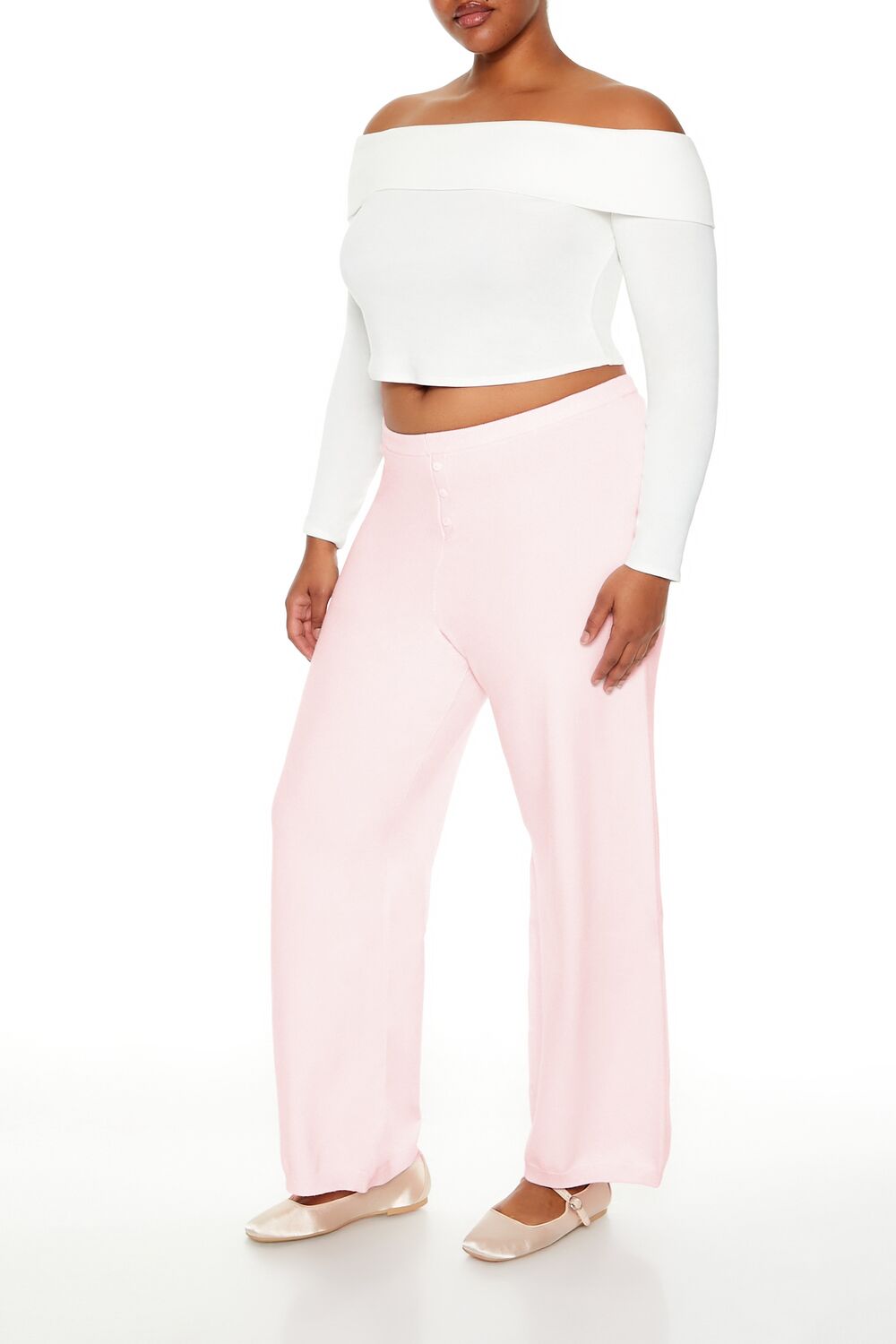 Plus Size Sweater-Knit Wide Pants | Forever 21 near me