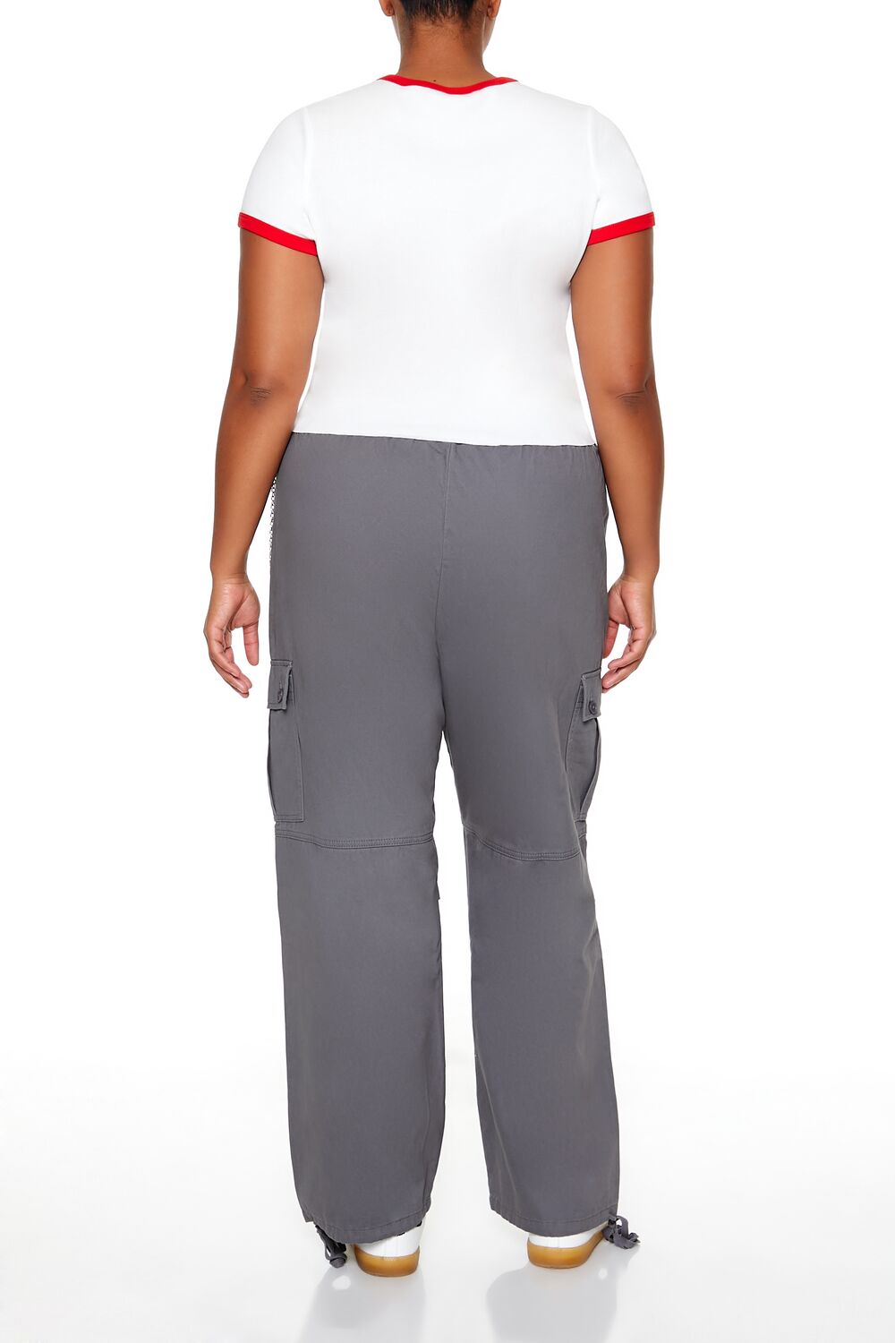 Plus Size Twill Cargo Wallet Chain Pants | Forever 21 sale