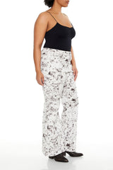 Plus Size Spotted High-Rise Pants | Forever 21 US