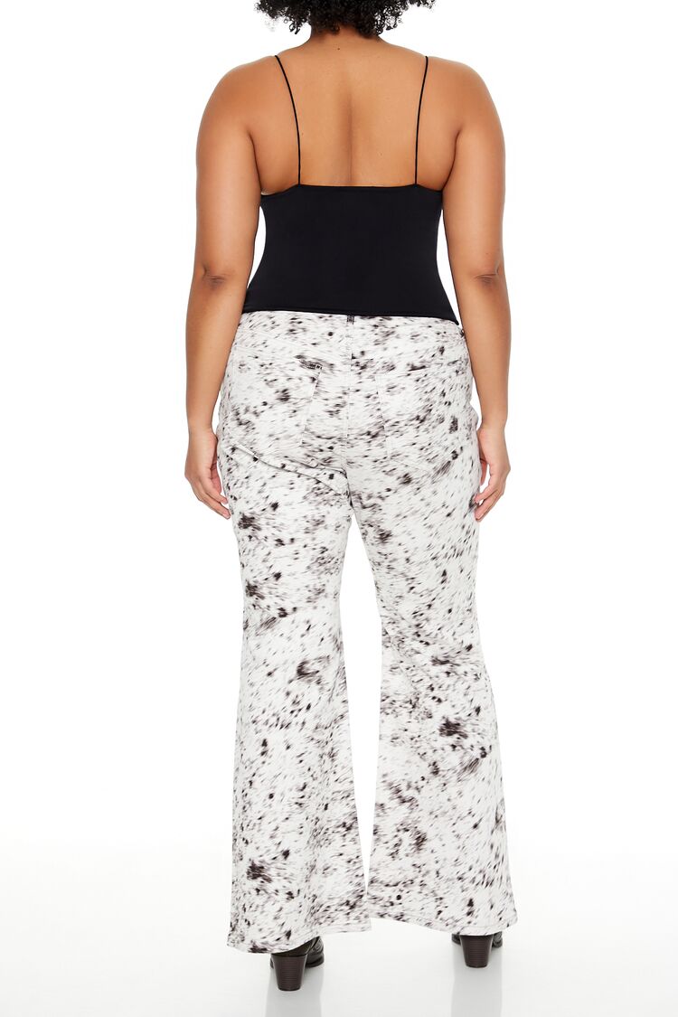 Plus Size Spotted High-Rise Pants | Forever 21 US