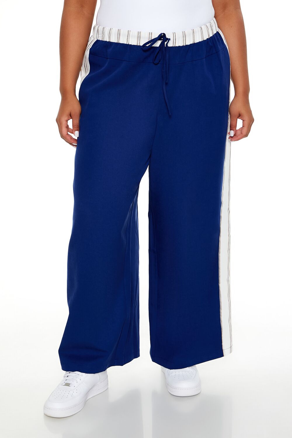 Plus Size Striped Wide-Leg Pants | Forever 21 outlet