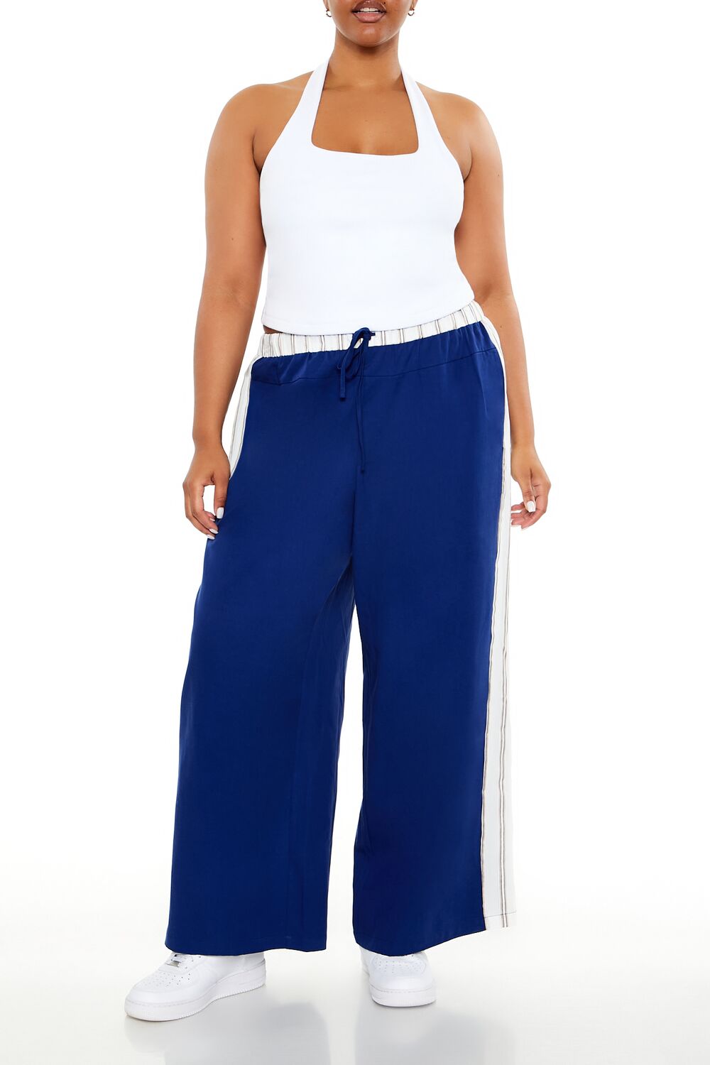 Plus Size Striped Wide-Leg Pants | Forever 21 outlet