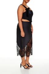 Plus Size Eyelash Lace Midi Skirt | Forever 21 sale