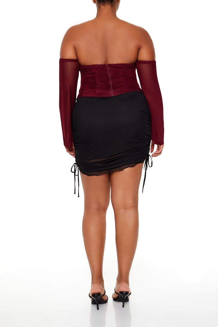 Plus Size Drawstring Mini Skirt | Forever 21 on sale