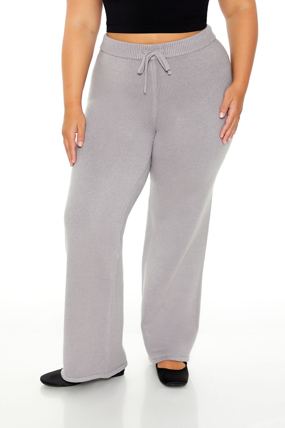 Plus Size Sweater-Knit Pants | Forever 21 US