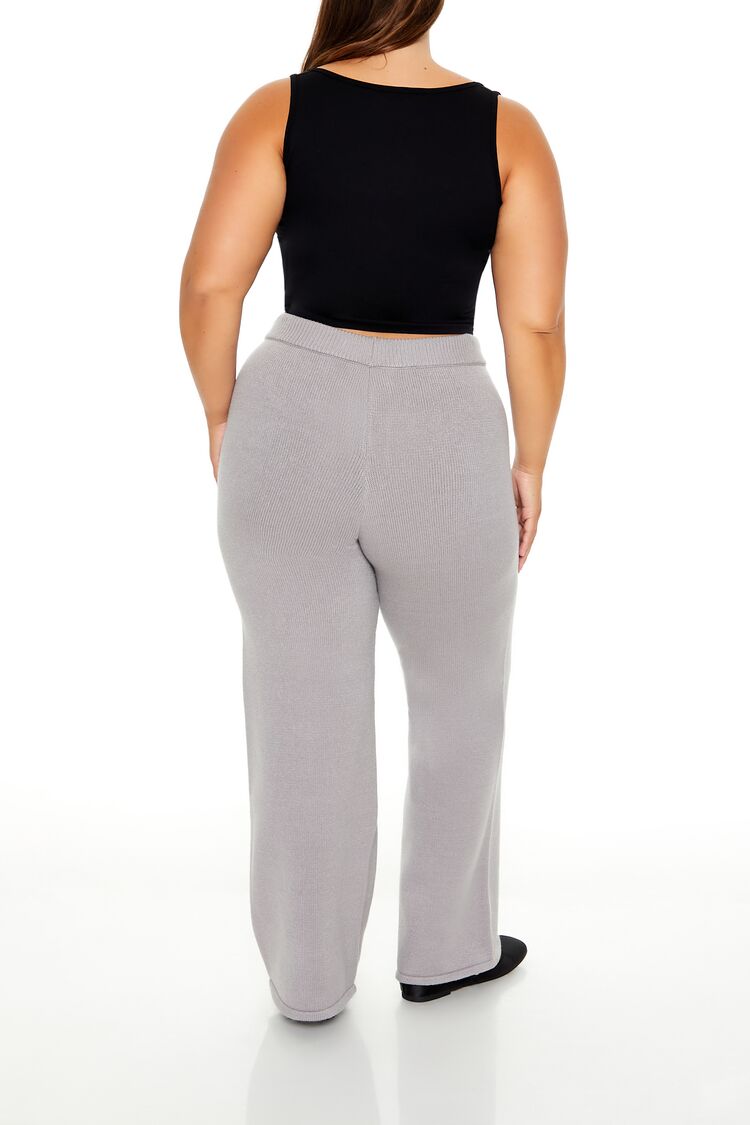 Plus Size Sweater-Knit Pants | Forever 21 US