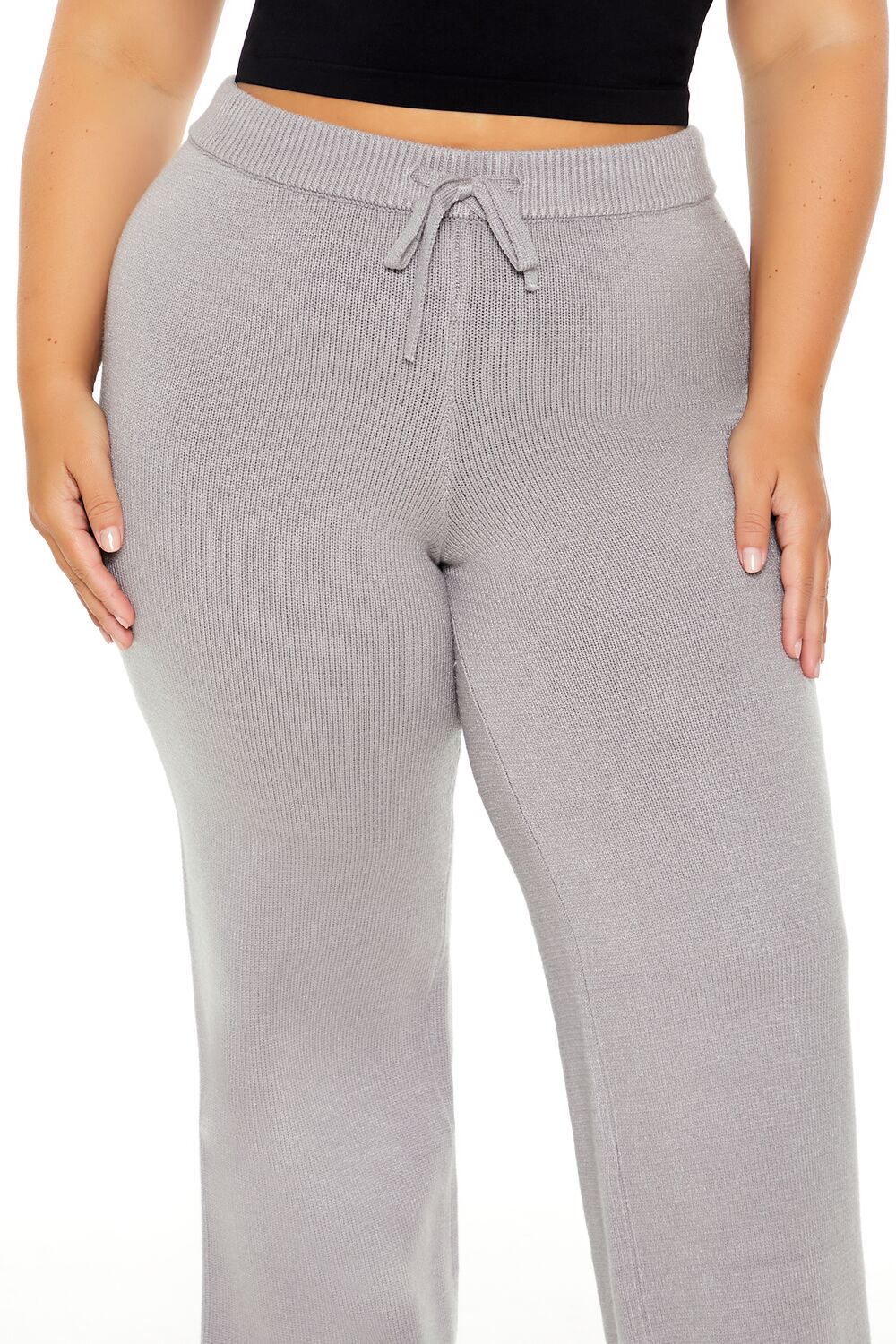 Plus Size Sweater-Knit Pants | Forever 21 US