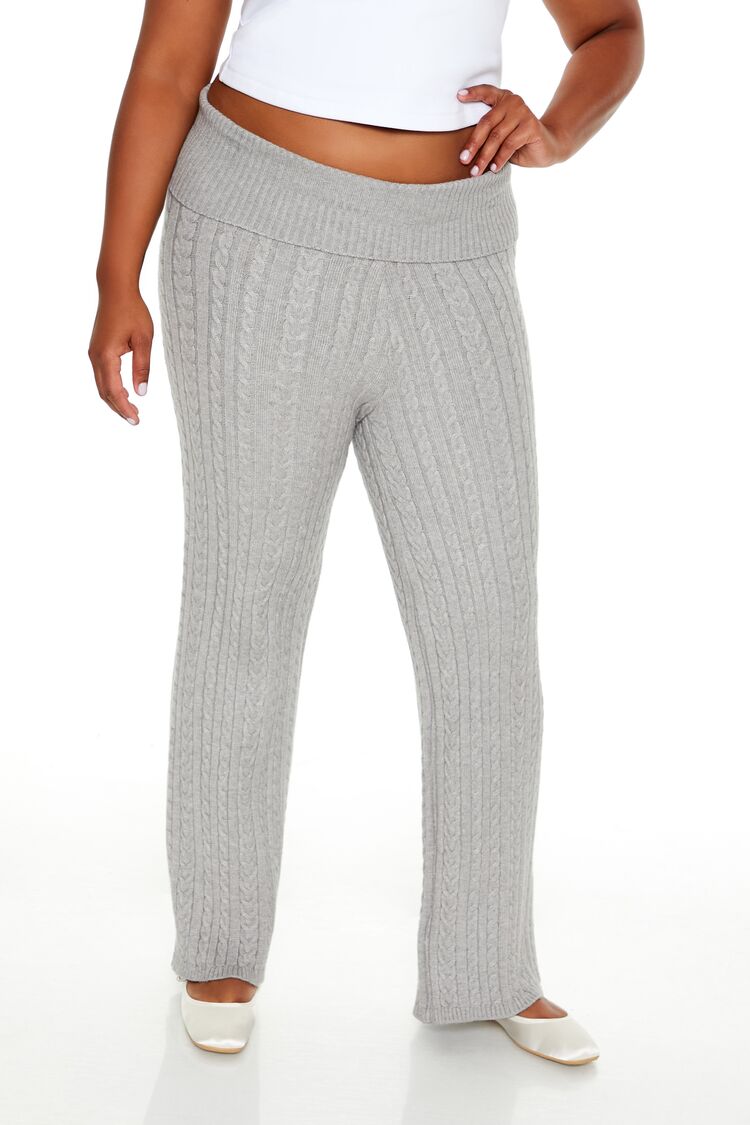 Plus Size Sweater-Knit Pants | Forever 21 near me
