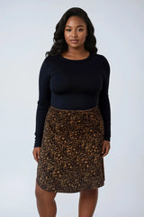 Plus Size Leopard Print Midi Skirt | Forever 21 on sale