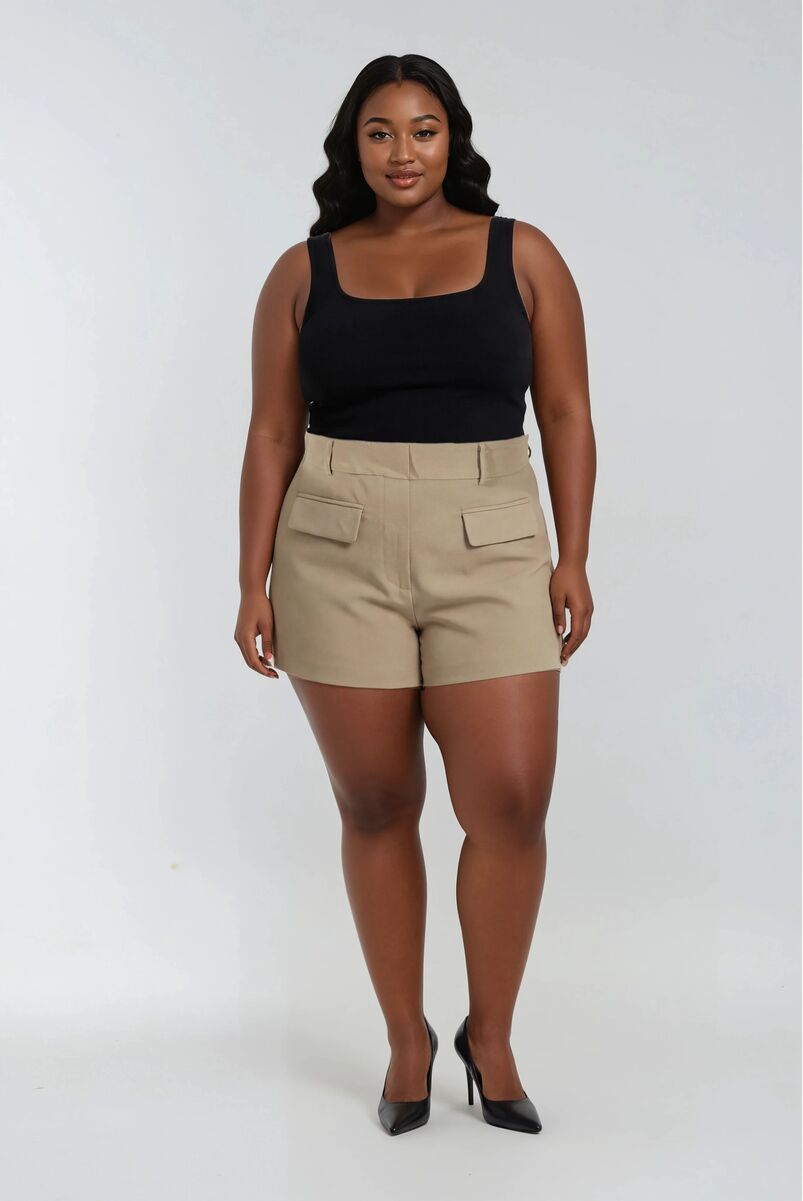 Plus Size Trouser Shorts | Forever 21 discount