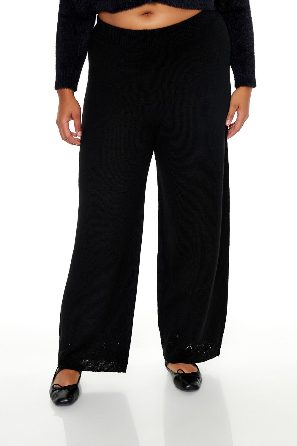 Plus Size Wide-Leg Sweater-Knit Pants | Forever 21 discount