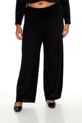 Plus Size Wide-Leg Sweater-Knit Pants | Forever 21 discount