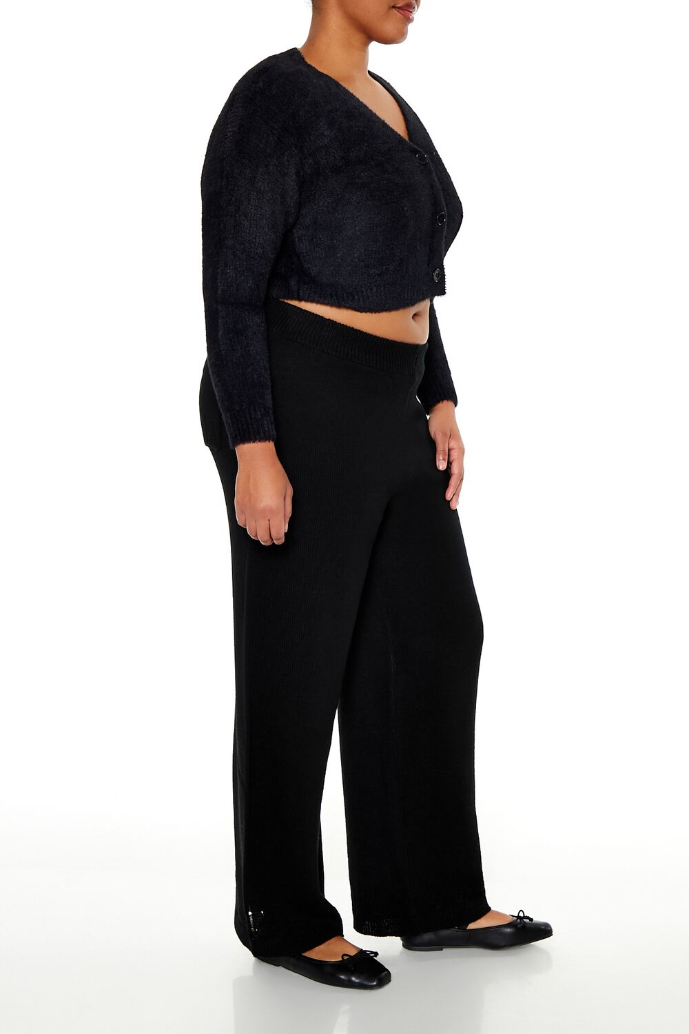 Plus Size Wide-Leg Sweater-Knit Pants | Forever 21 discount