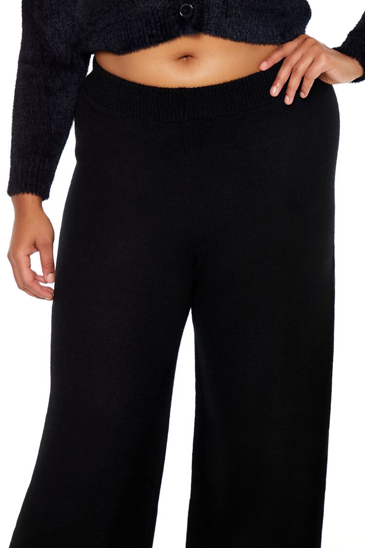 Plus Size Wide-Leg Sweater-Knit Pants | Forever 21 discount