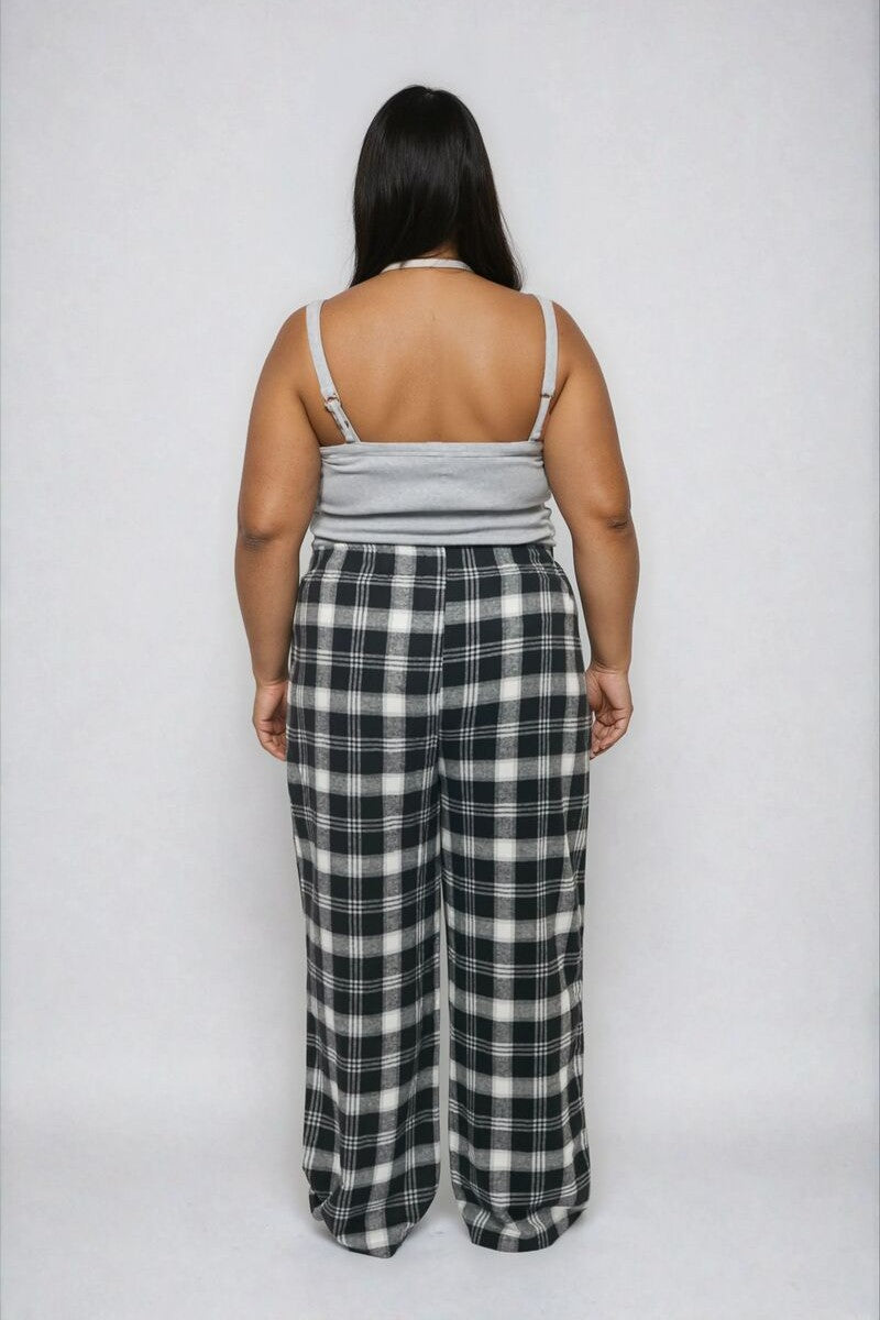Plus Size Plaid Flannel Pajama Pants | Forever 21 US
