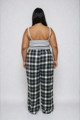 Plus Size Plaid Flannel Pajama Pants | Forever 21 US