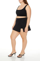 Plus Size Tulip-Hem Mini Skirt | Forever 21 outlet