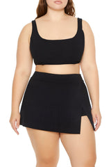 Plus Size Tulip-Hem Mini Skirt | Forever 21 outlet