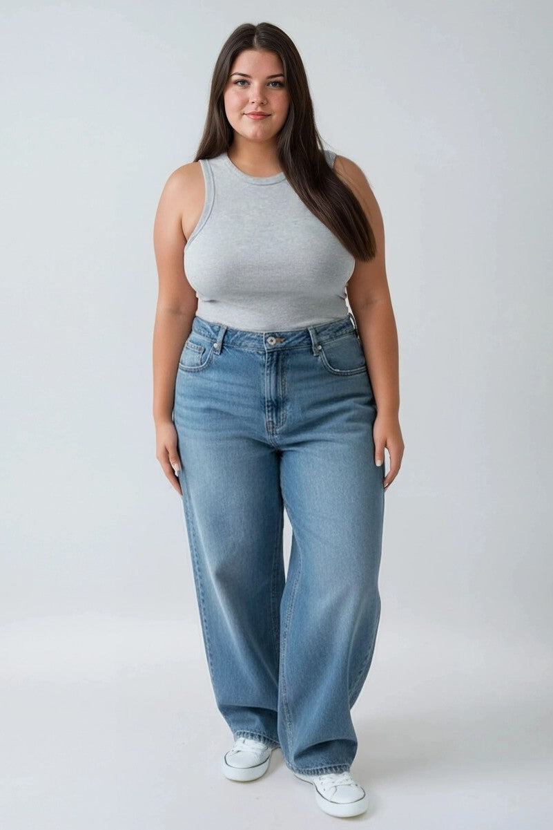 Plus Size Wide-Leg Denim Jeans | Forever 21 sale