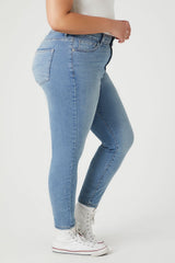 Plus Size Skinny High-Rise Jeans | Forever 21 on sale