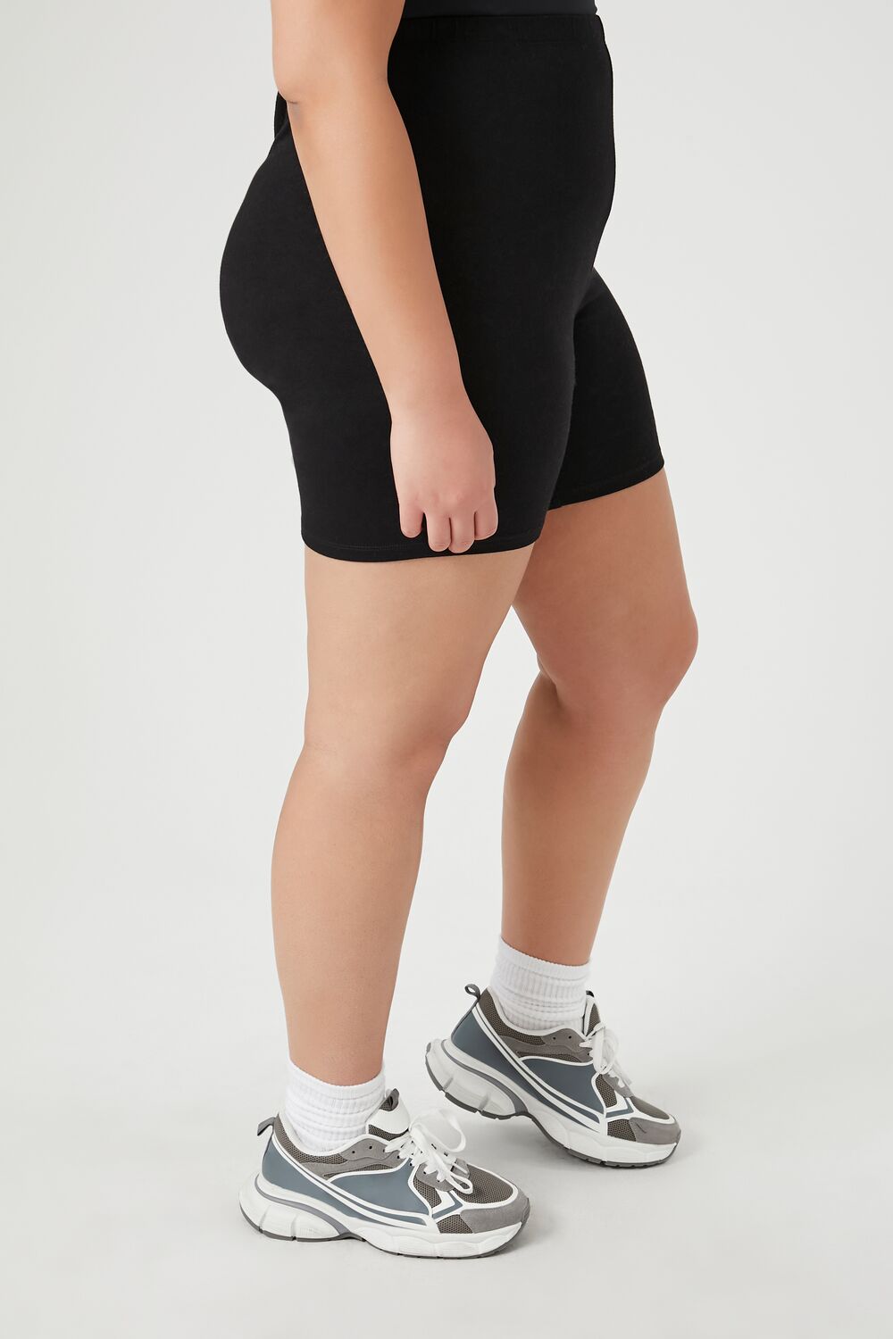 Plus Size Cotton Biker Shorts | Forever 21 online