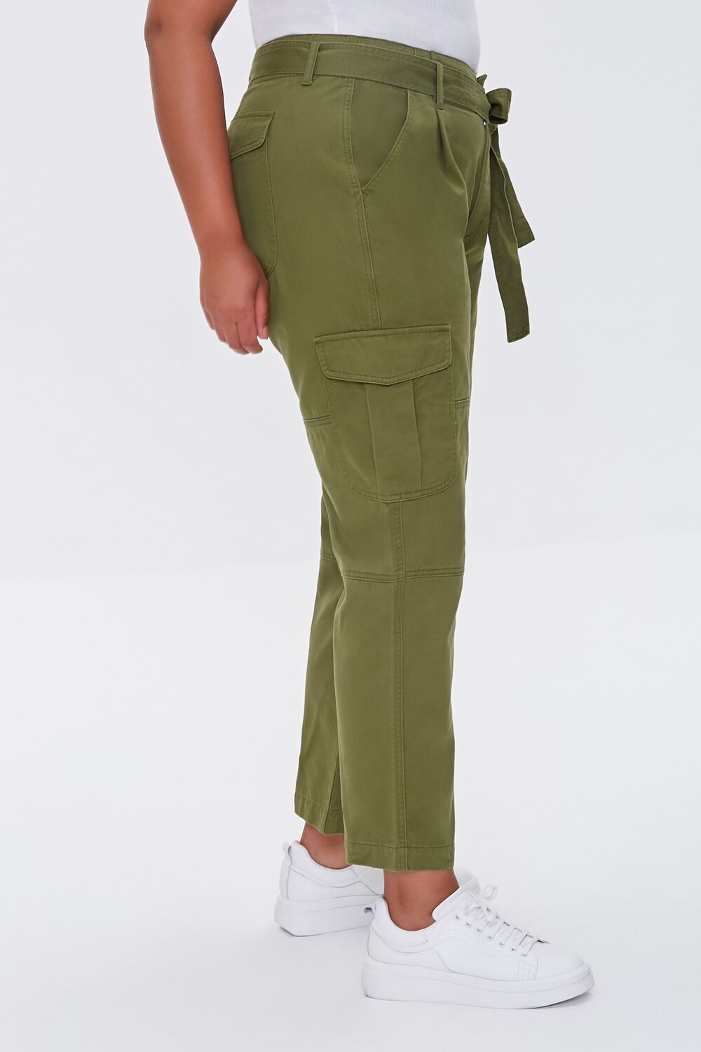 Plus Size Ankle Cargo Pants | Forever 21 US