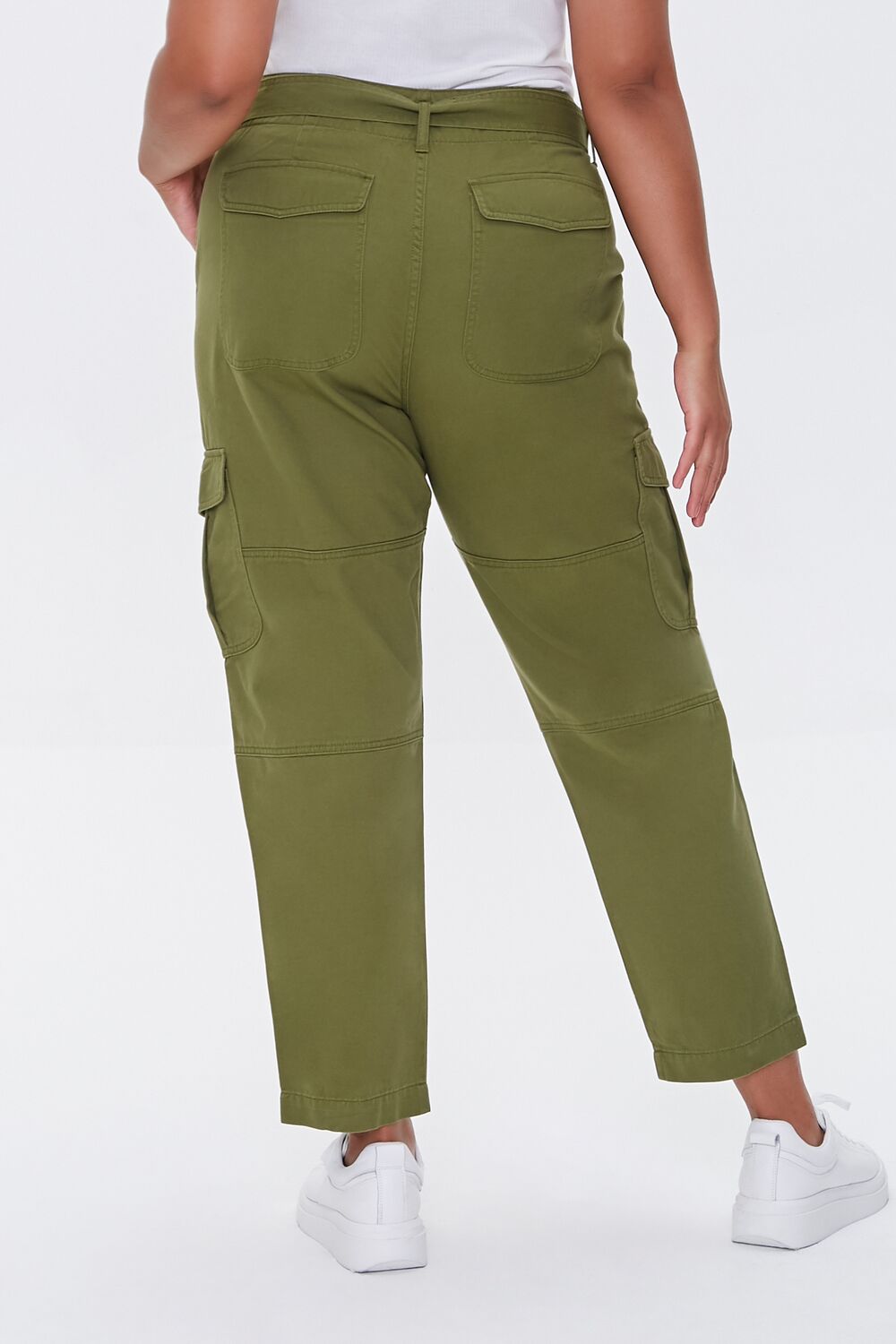 Plus Size Ankle Cargo Pants | Forever 21 US