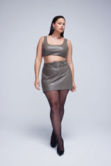 Plus Size Belted Mini Skirt | Forever 21 online