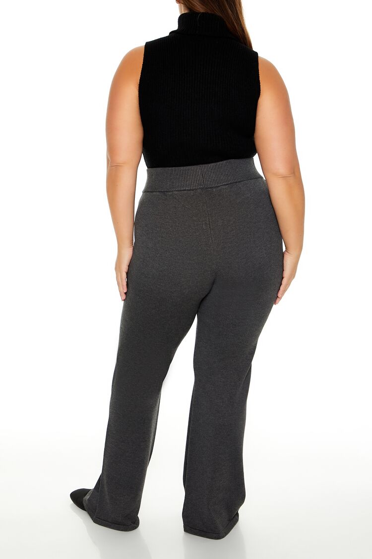 Plus Size Sweater-Knit Flare Pants | Forever 21 sale