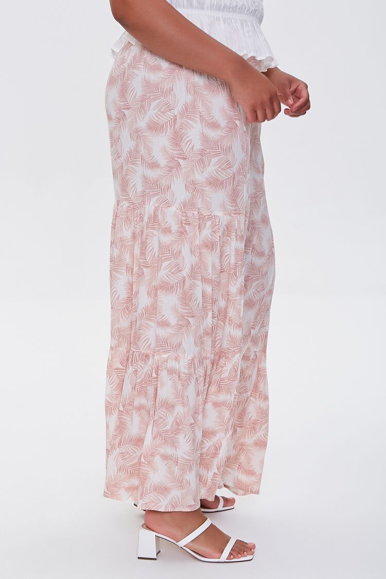 Plus Size Leaf Print Wide-Leg Pants | Forever 21 discount