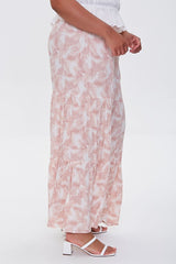 Plus Size Leaf Print Wide-Leg Pants | Forever 21 discount
