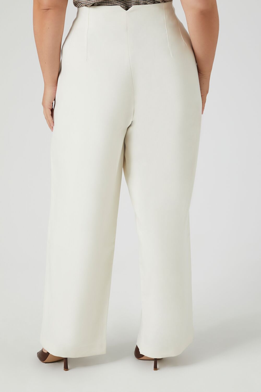 Plus Size High-Rise Straight Pants | Forever 21 US