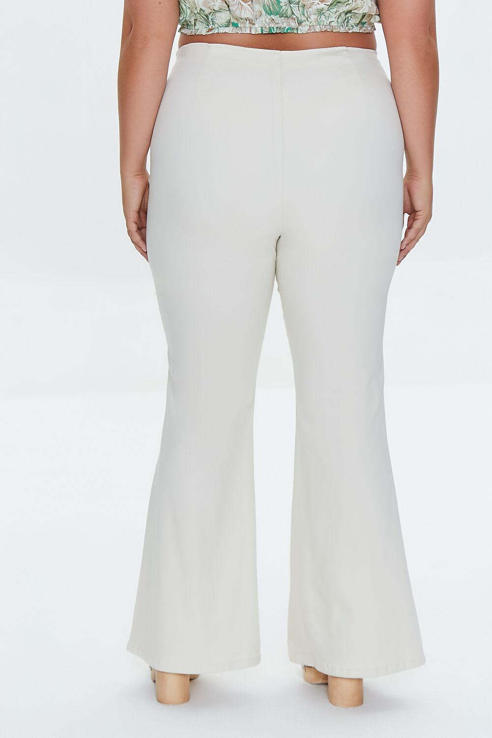 Plus Size High-Rise Flare Pants | Forever 21 outlet