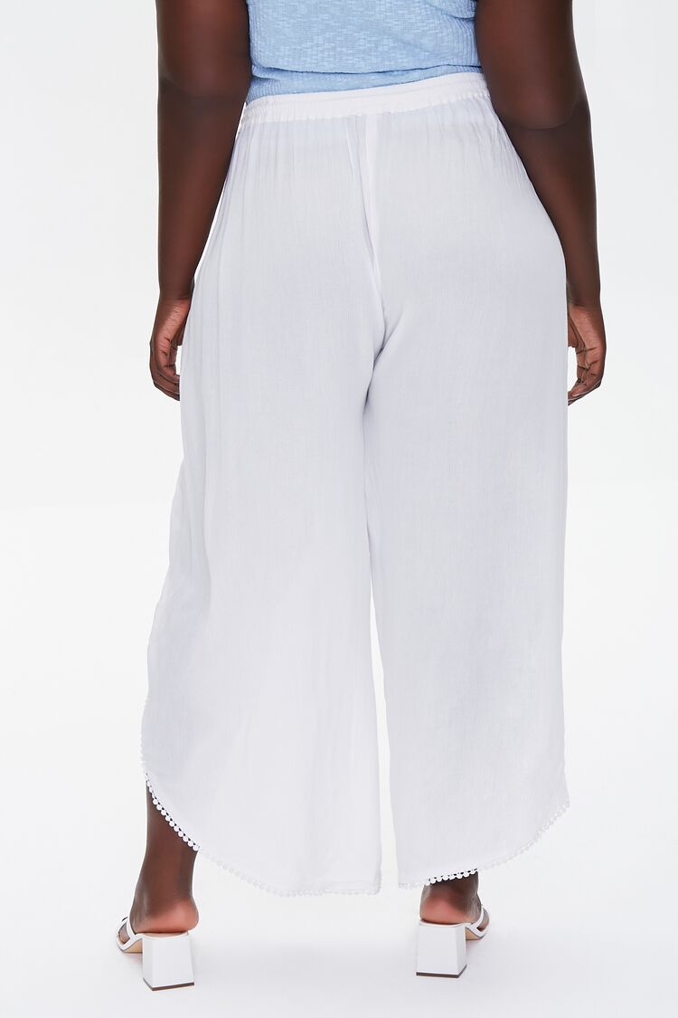 Plus Size Crochet-Trim Tassel Pants | Forever 21 sale