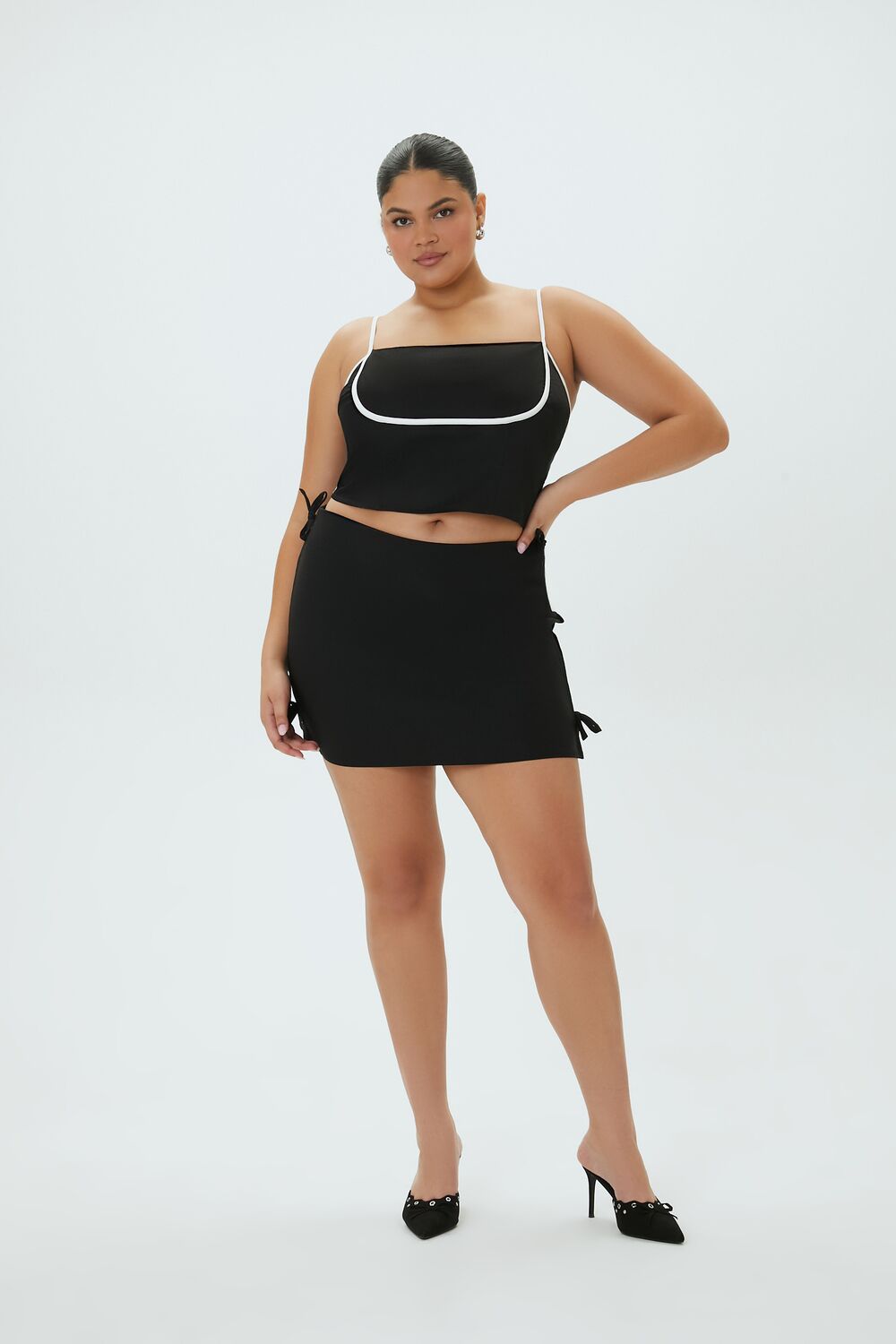 Plus Size Bow Mini Skirt | Forever 21 online