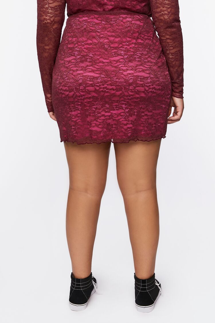 Plus Size Lace Mini Skirt | Forever 21 sale