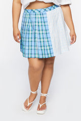 Plus Size Reworked Plaid Mini Skirt | Forever 21 outlet