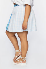Plus Size Reworked Plaid Mini Skirt | Forever 21 outlet