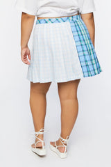 Plus Size Reworked Plaid Mini Skirt | Forever 21 outlet